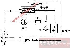 银利牌YF-9902喷汽喷雾电熨斗电路图