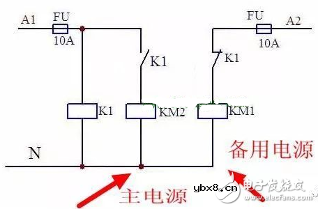 继电器怎么切换电路_继电器切换电路图解