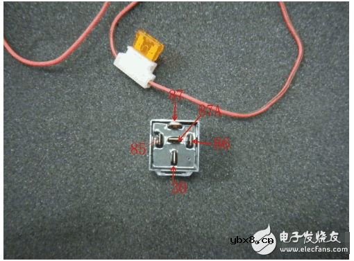 汽车大灯继电器的详细接法_汽车继电器的接线方法和原理图