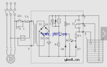 液位控制继电器怎么接_液位控制继电器接线图