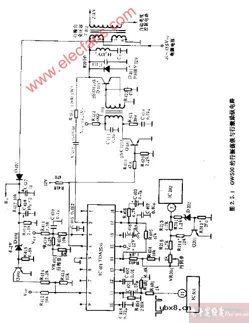 GW500的行震荡级与行激励级电路图