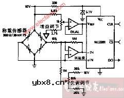 ML2221数字称重传感电路图