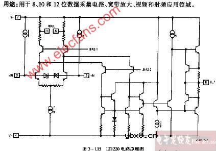 LT1220电路原理电路图