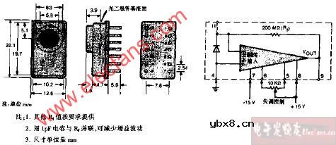 HUV-2000B管脚和电路图