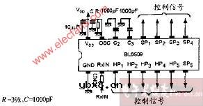 BLO509型应用连接电路图