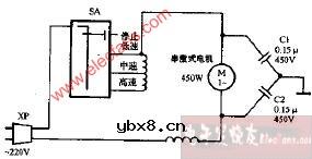 三惠牌FDW-45多功能食品加工机电路图