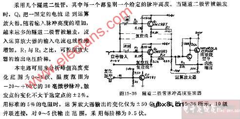 隧道二极管脉冲高速鉴别器电路图