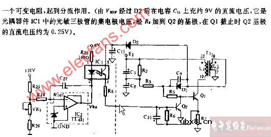K1受控震荡电路简图