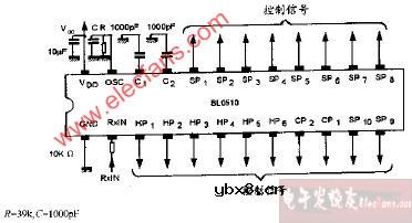 BLO510型应用连接电路图