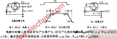 MCT2 MCT2E电压波形电路图