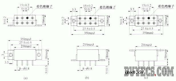 小型中功率密封直流电磁继电器