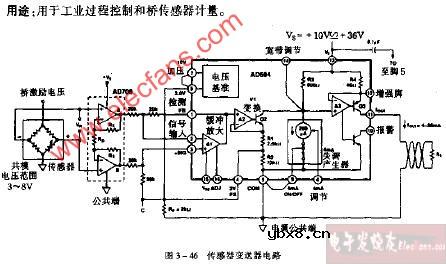 AD694传感器变送器电路图