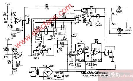 双鹰牌全自动豆浆机电路图