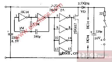 太阳能充电器电路图