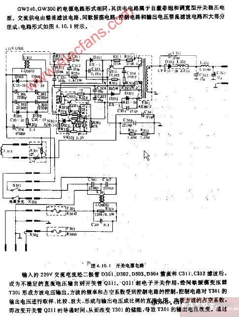 开关电源电路图