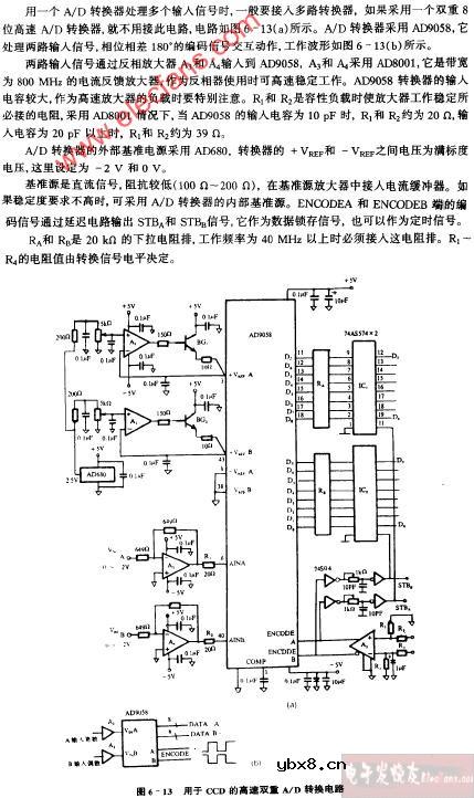 用于CCD的高速双重AD转换电路图