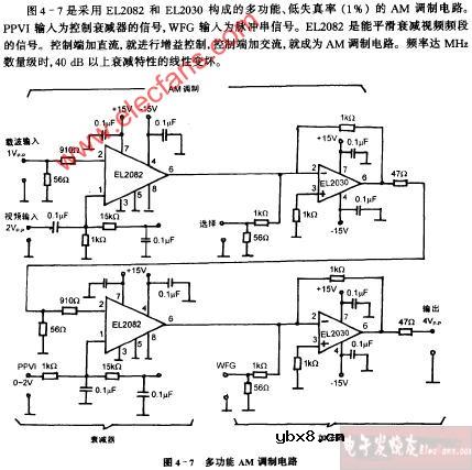 多功能AM调制电路图