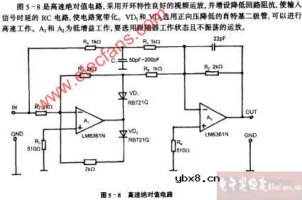 高速绝对值电路图