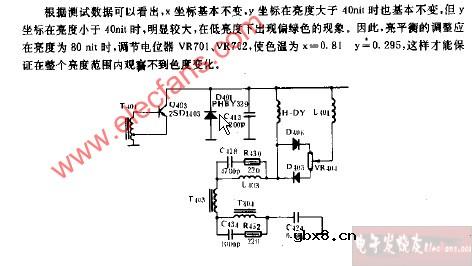GW500A行输出级电路图