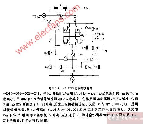 HA11235行振荡级电路图