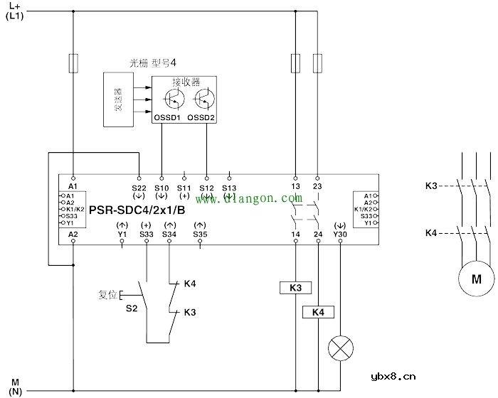 安全继电器原理及接法