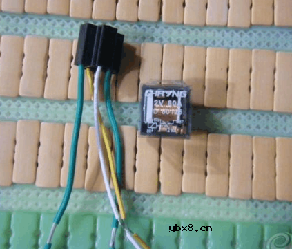 汽车继电器的接线方法