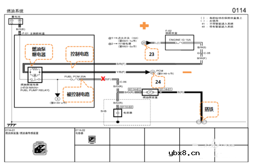 继电器电路故障