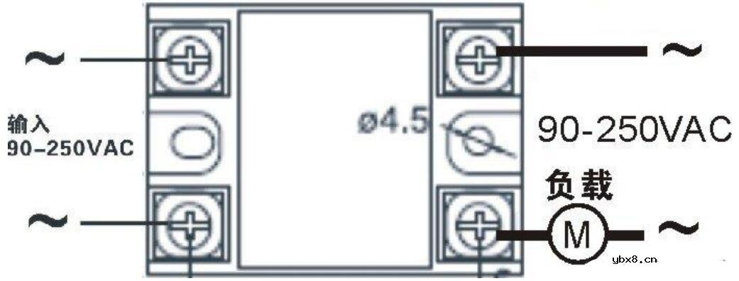 固态继电器实物接线图_固态继电器的分类