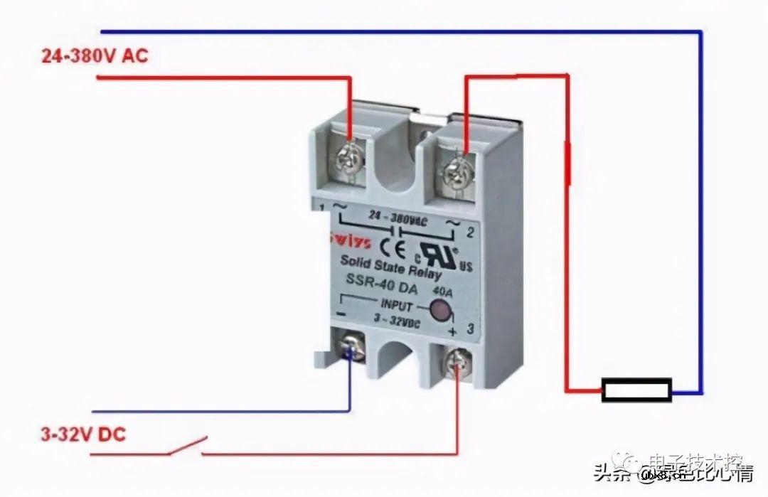 继电器几个典型常用的接线图