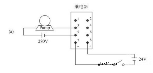 中间继电器接线图