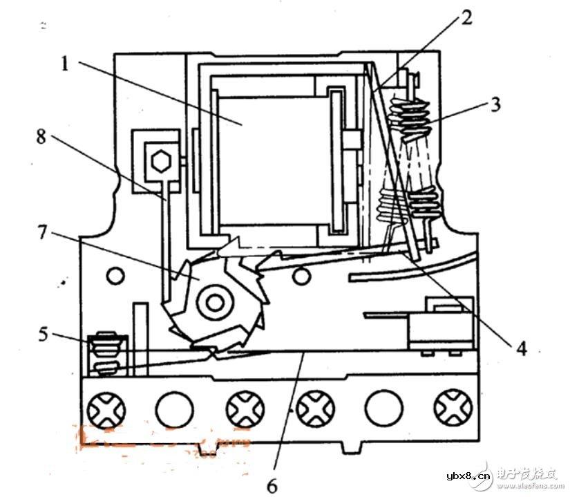 步进继电器电子原理图_步进继电器工作原理