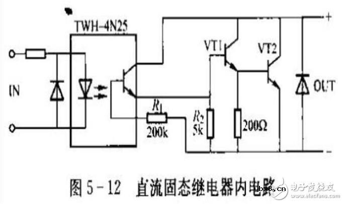直流固态继电器内部电路_直流和交流固态继电器电路原理图