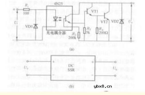 直流固态继电器内部电路_直流和交流固态继电器电路原理图