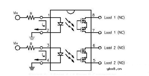 光耦继电器的应用电路