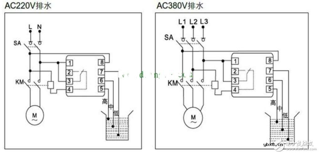 液位继电器的接线方法及工作原理
