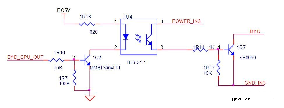光耦继电器的应用电路