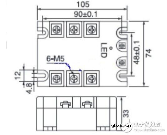 固态继电器符号是什么_三相交流固态继电器接线图