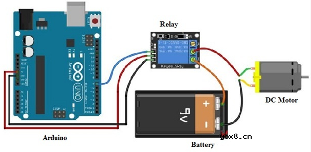 Arduino继电器的基本概念、应用电路及接线图