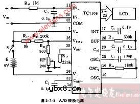 M830B型AD转换电路图
