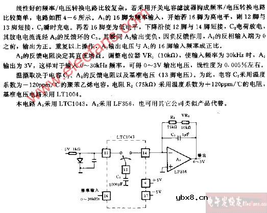 频率、电压转换电路图