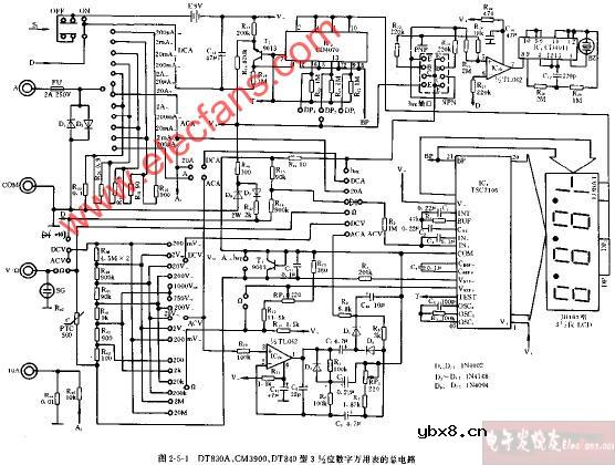 DT830A,CM3900,DT840型3,1 2位数字万用