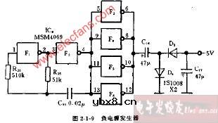 DT-1型负电源发生器电路图