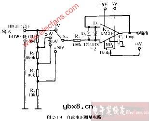 DT-1型直流电压测量电路图