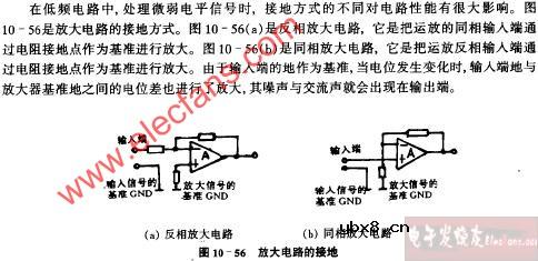 放大电路的接地电路图