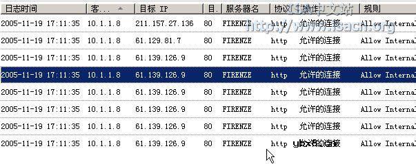 ISA防火墙网络负载均衡地问题转移