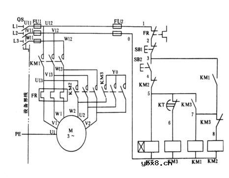 起动电机电阻控制原理图