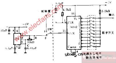 可变脉宽发生器电路图