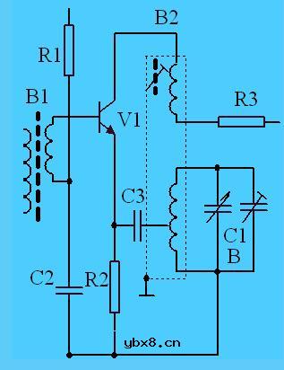 本机振荡电路 (差频为465KHz)