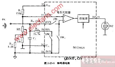 DT860型蜂鸣器电路图