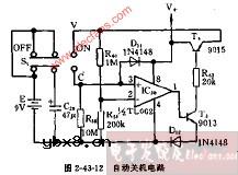 DT1000、CM4200型自动关机电路图